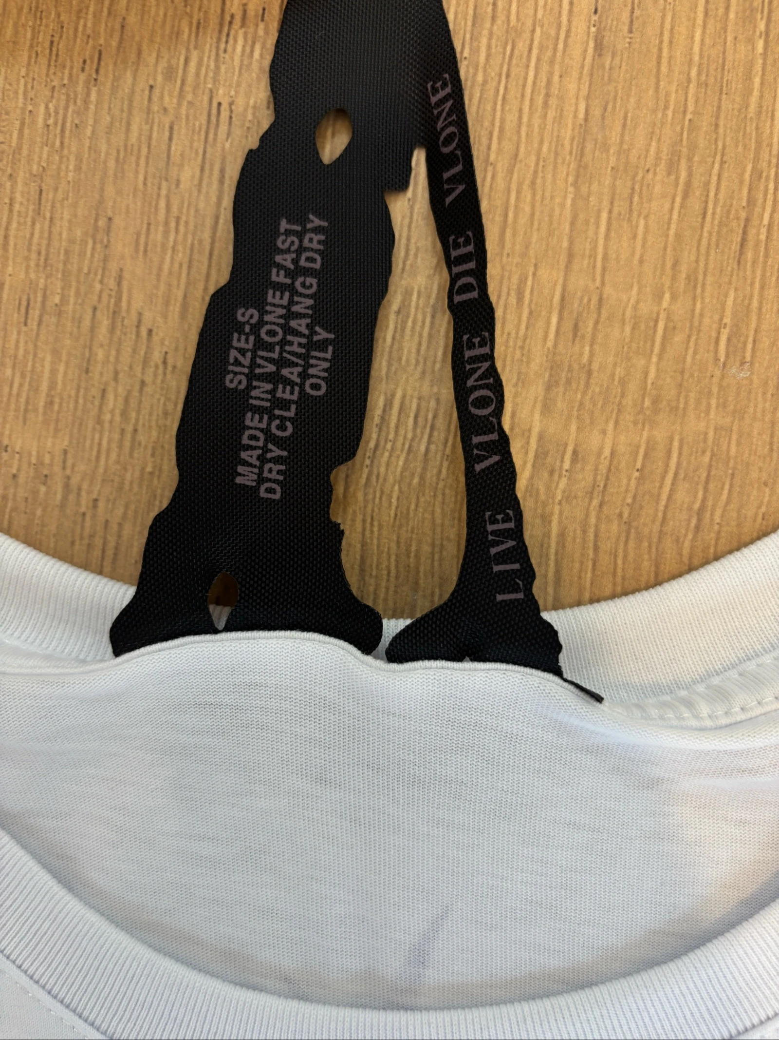 VLONE x Palm Angels camiseta branca nova tamanho S + bolsa – photo 4